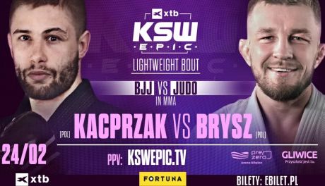 Sporty walki Piotr Kacprzak stoczy pojedynek na gali XTB KSW Epic